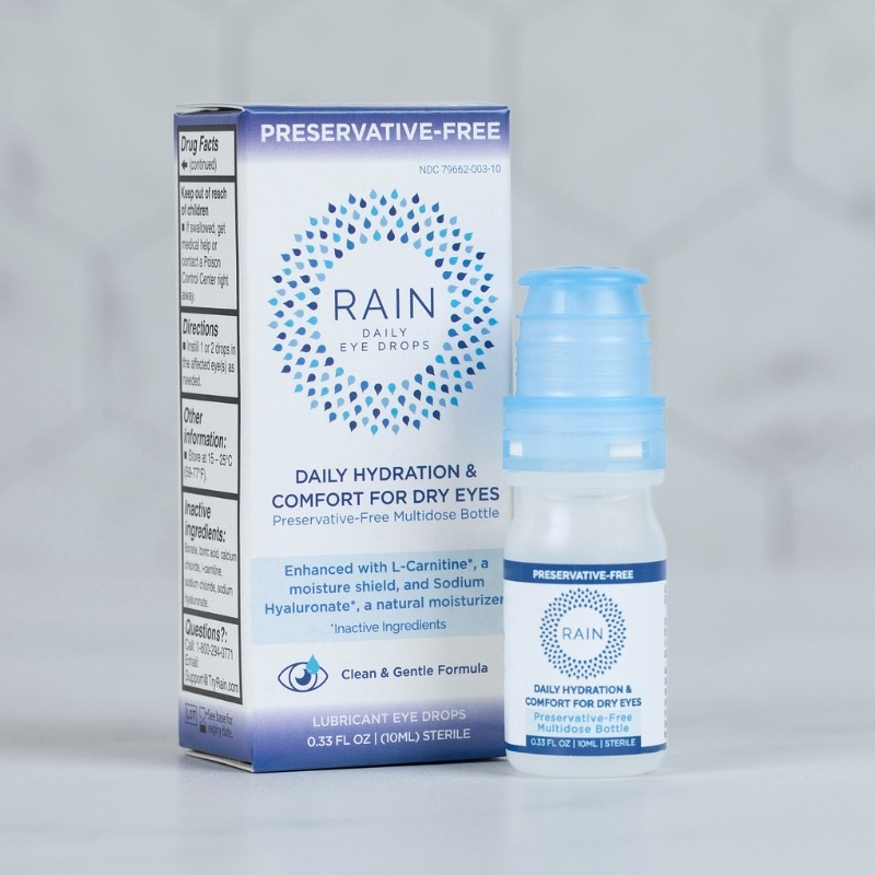 Rain Daily Comfort Drops multidose bottle